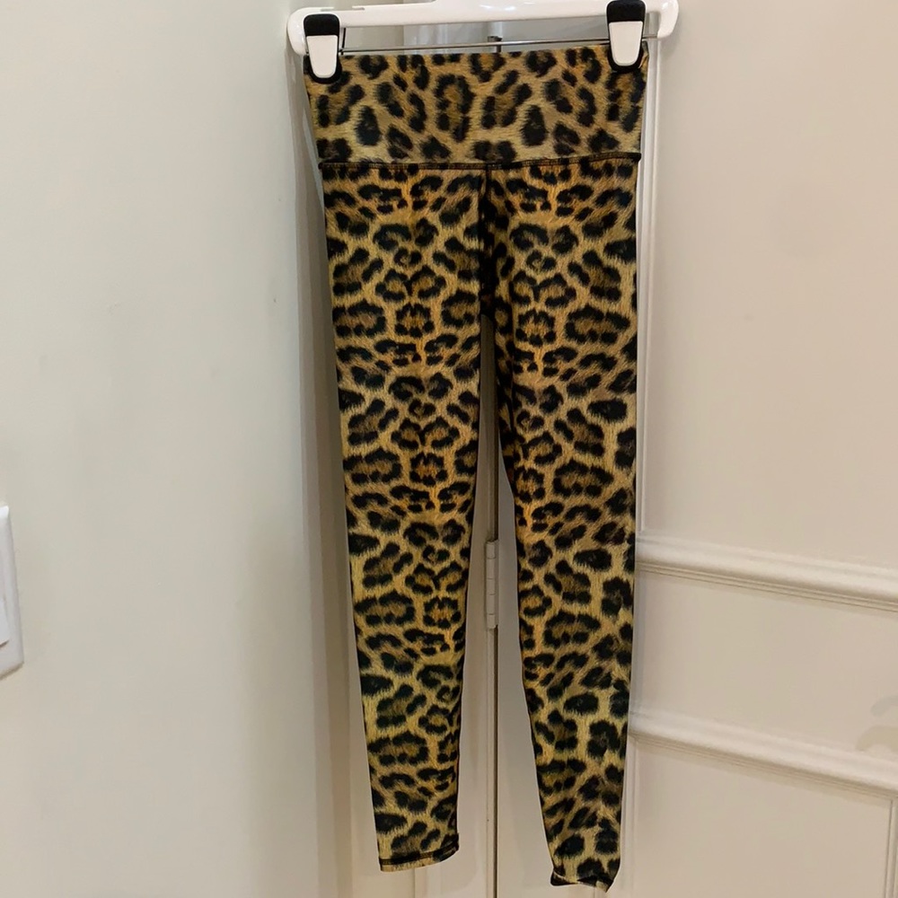 Terez leopard athletic leggings - M